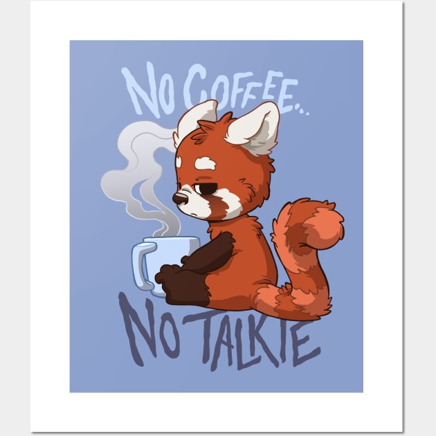 Coffee Talk Wall Art by Dooomcat